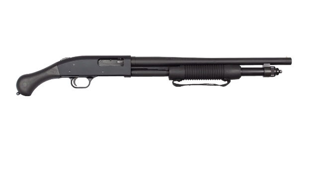 MOSSBERG 590 SHOCKWAVE CRUISER 12 GA 18.5�� 6-RD PUMP ACTION SHOTGUN