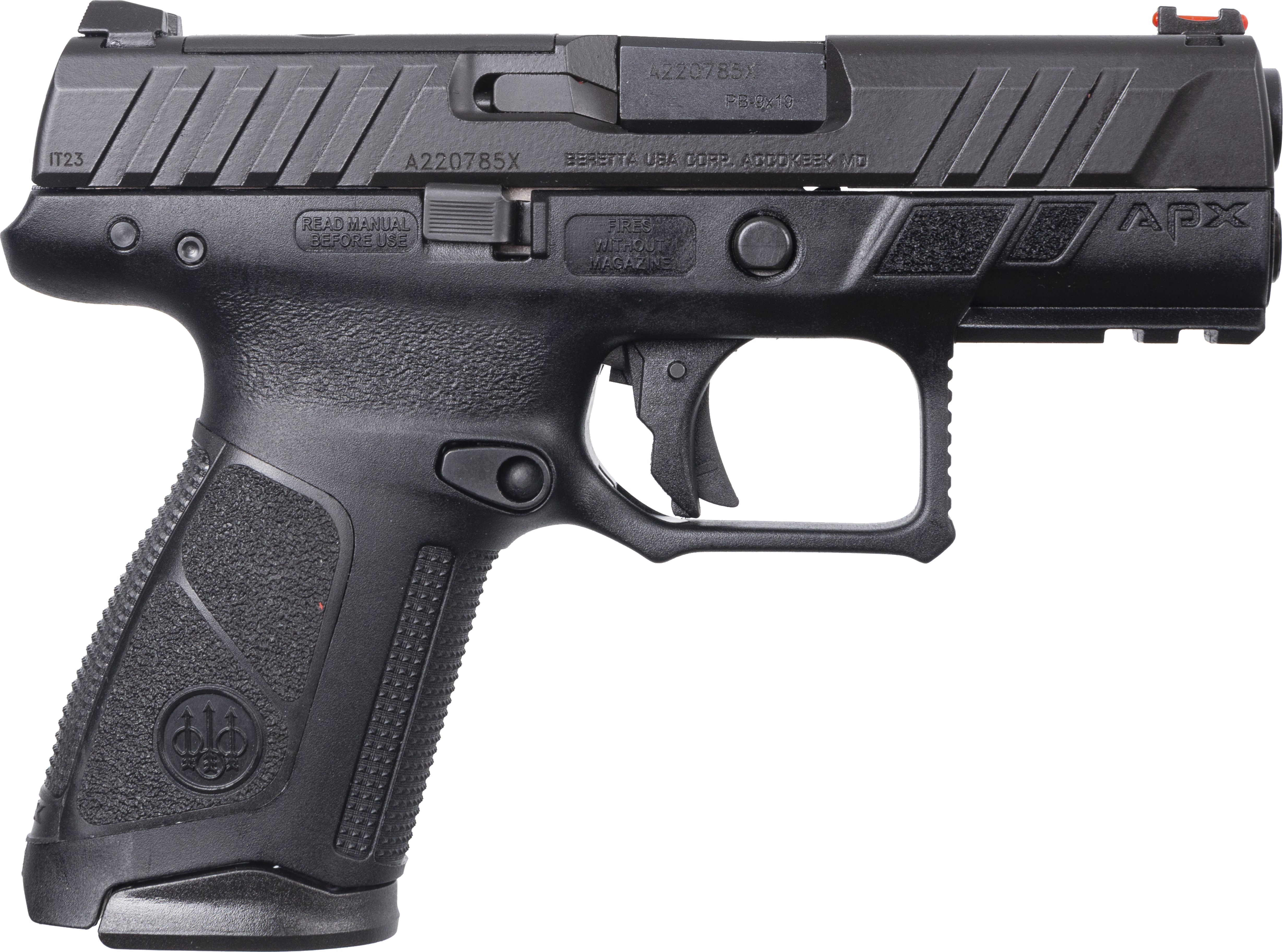 BERETTA APX A1 COMPACT 9MM 3.7’’ 15-RD SEMI-AUTO PISTOL