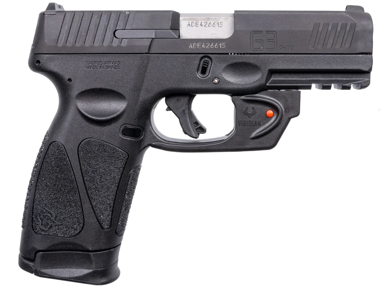TAURUS G3 LASER & HOLSTER PACKAGE 9MM 4�� 15-RD/17-RD SEMI-AUTO PISTOL
