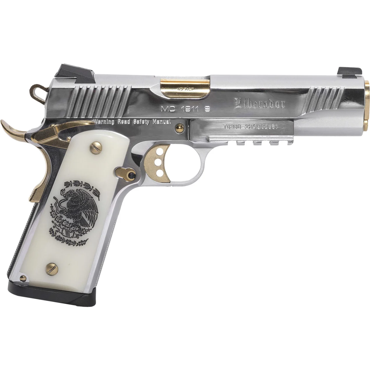 Girsan MC1911 Liberador 45 Auto 5�� 8-Rd Semi-Auto Pistol STAINLESS STEEL