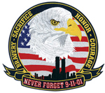 Never Forget 9-11-01 - 12" Wide