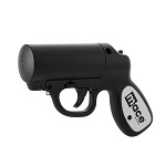 MACE Matte Black Pepper Gun with Strobe LED