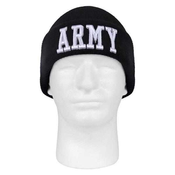 ROTHCO DELUXE ARMY WATCH CAP (BLACK)