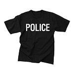 ROTHCO POLICE 2-SIDED T-SHIRT