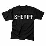 ROTHCO SHERIFF 2-SIDED T-SHIRT
