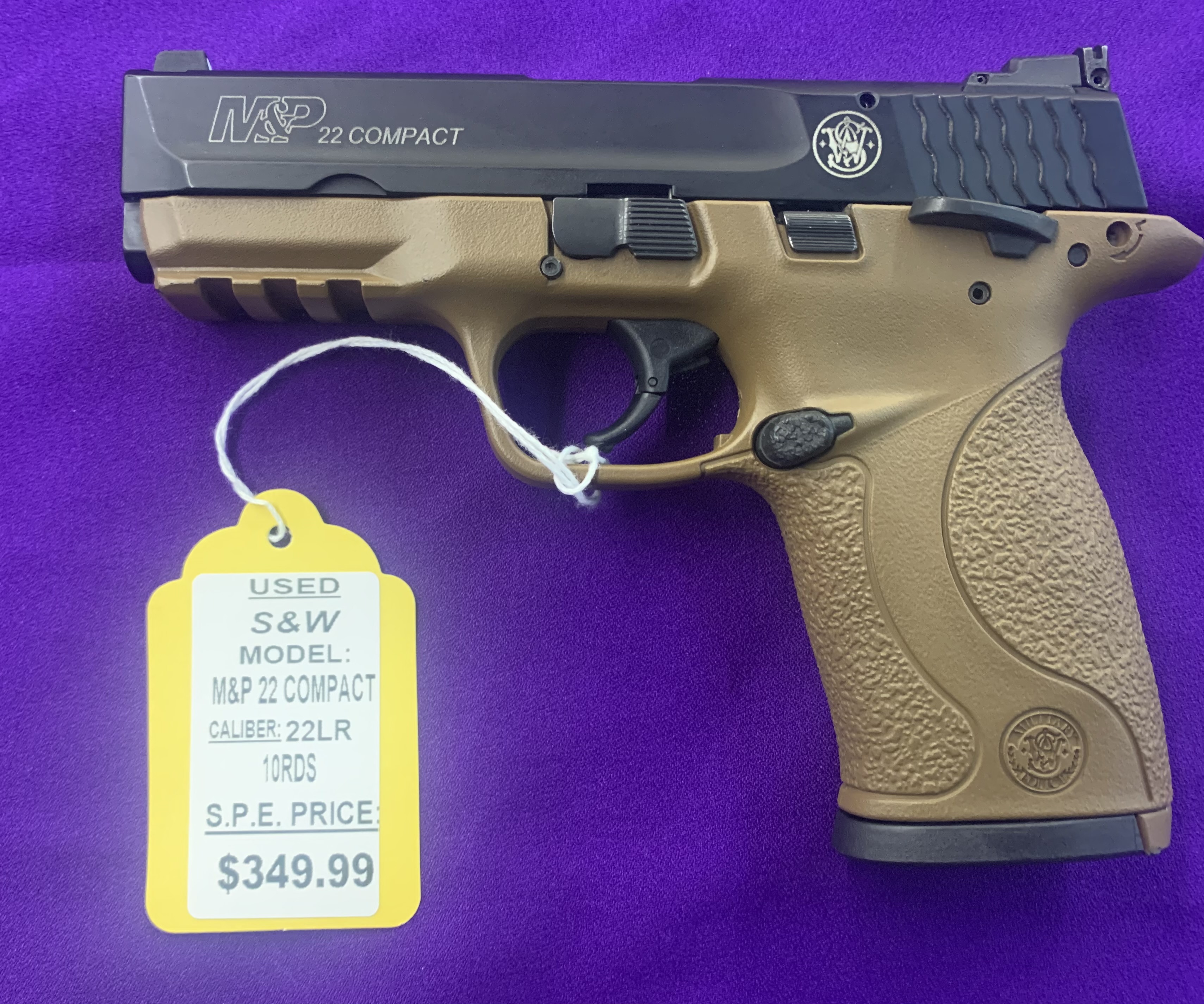 M&P 22 COMPACT FDE FRAME (USED)