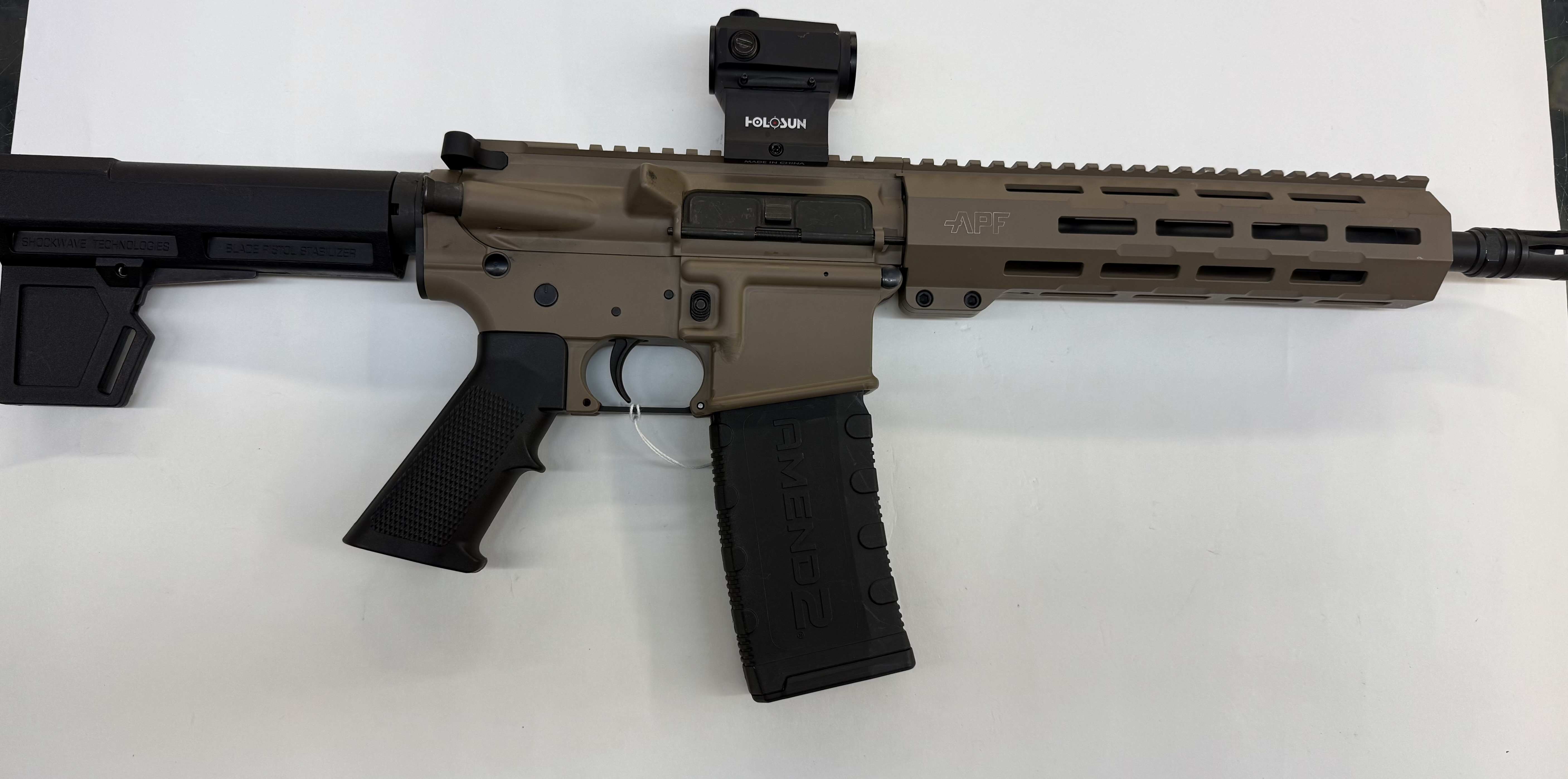 APF-15 PISTOL W/ HOLOSUN OPTIC (USED)