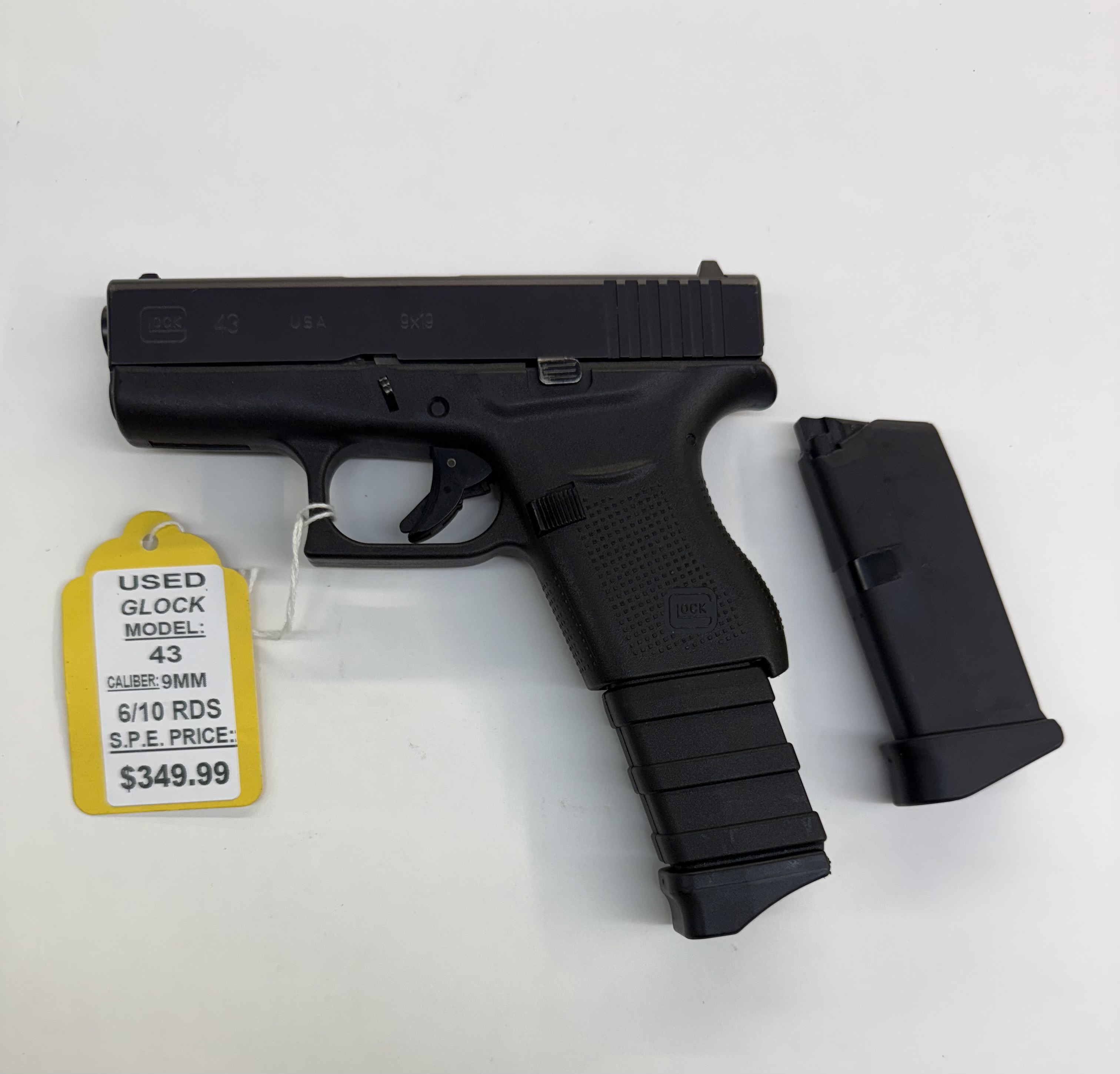 43 W/ 10RD MAG (USED)