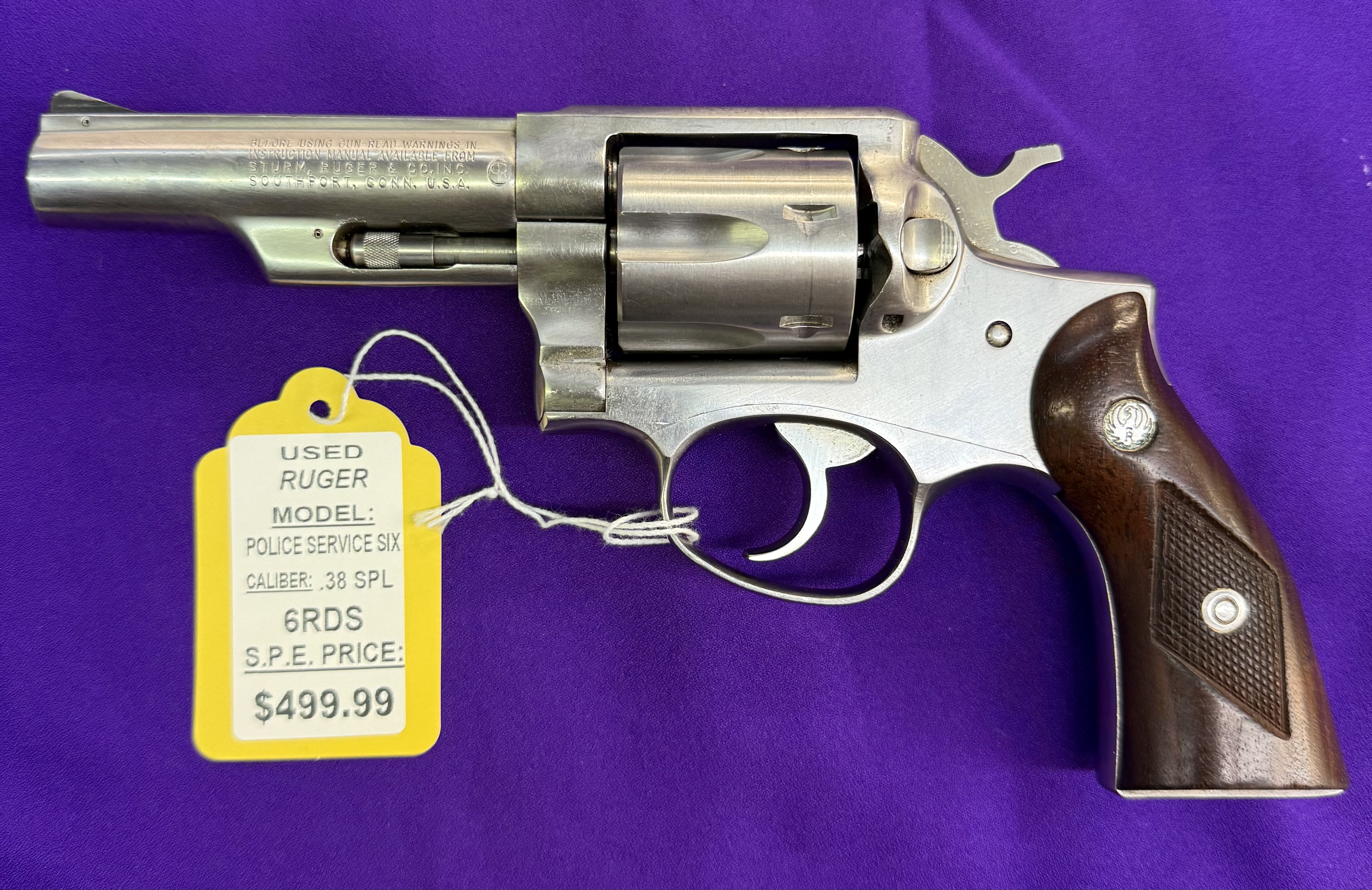 POLICE SERVICE SIX (USED) W/ HOLSTER