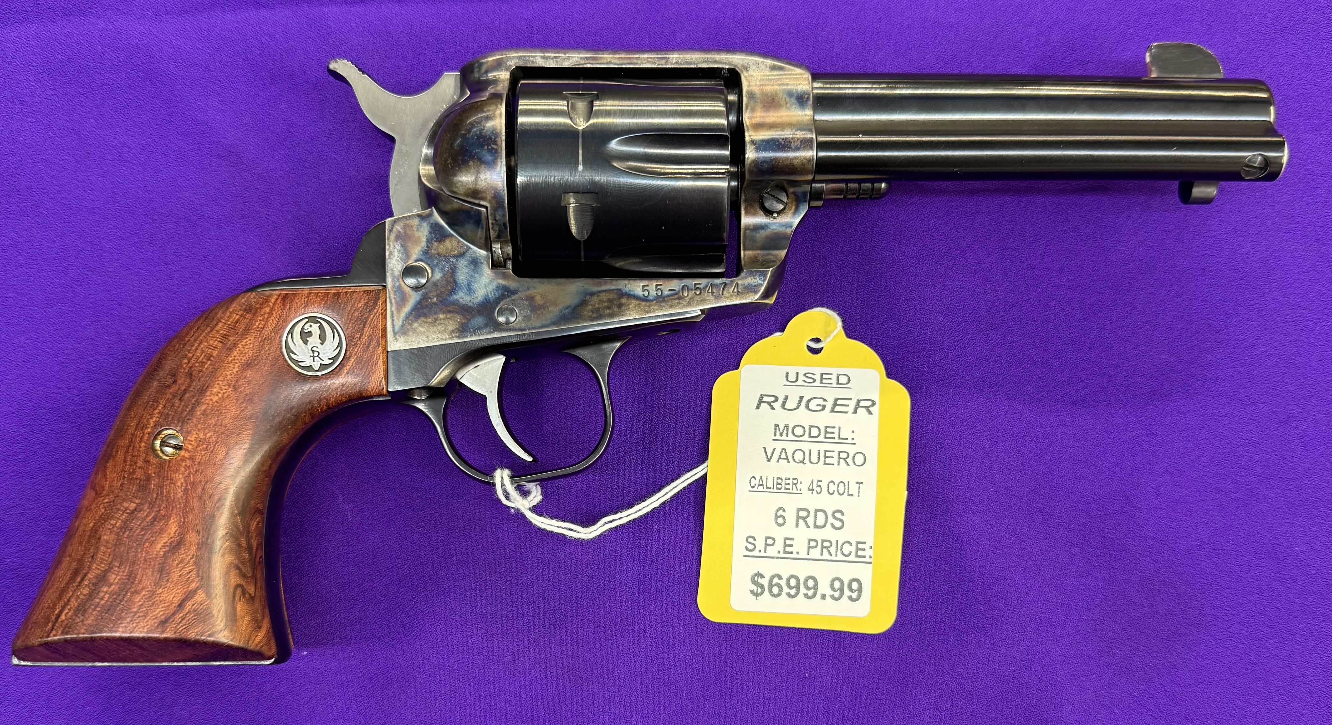 VAQUERO 45LC 4.62IN (USED)