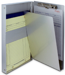 Recycled Aluminum Snapak Form Holder - Silver