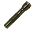 S2D016 Heavy-Duty 2-D Cell Flashlight, Black