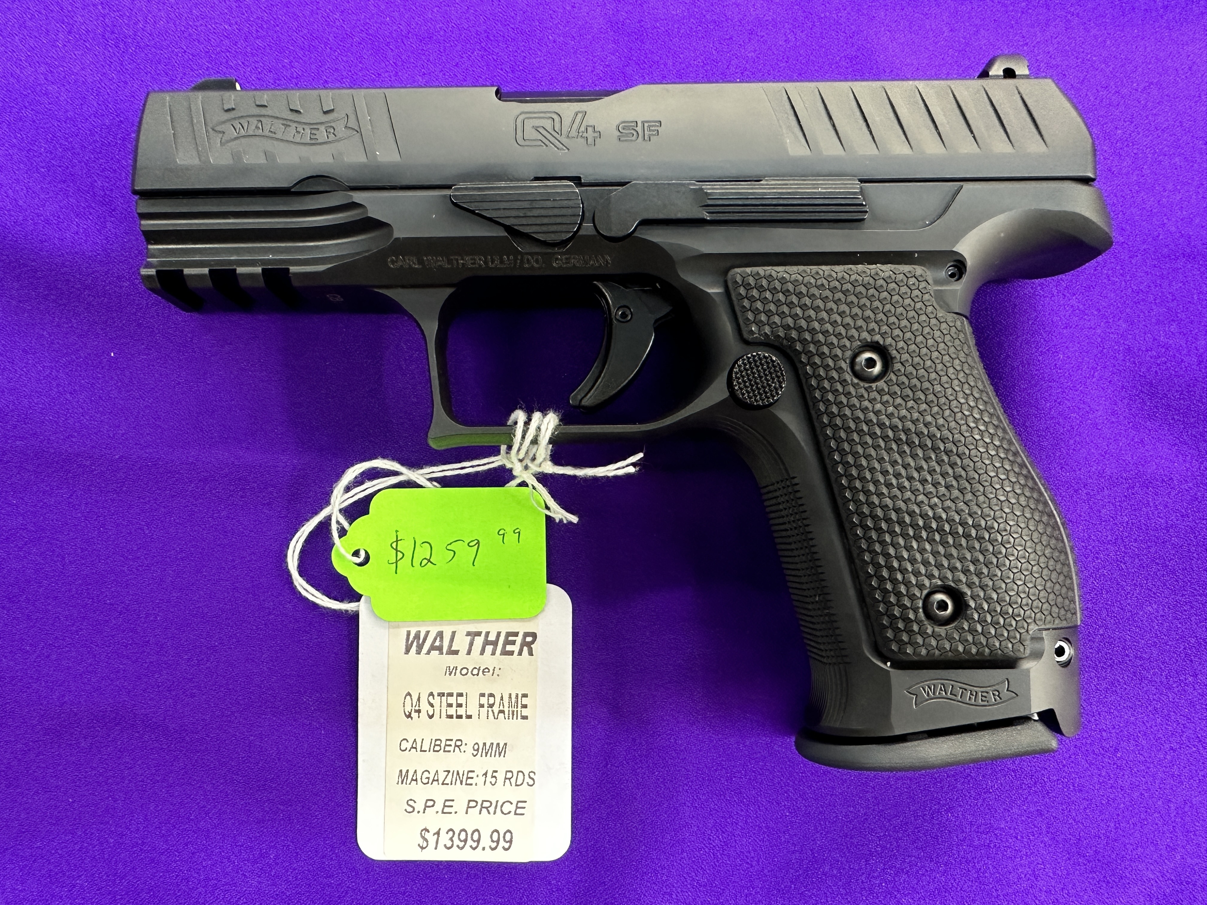 WALTHER Q4 SF 9MM